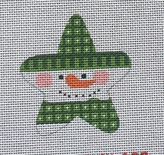 CH-259 Green Snowman Star