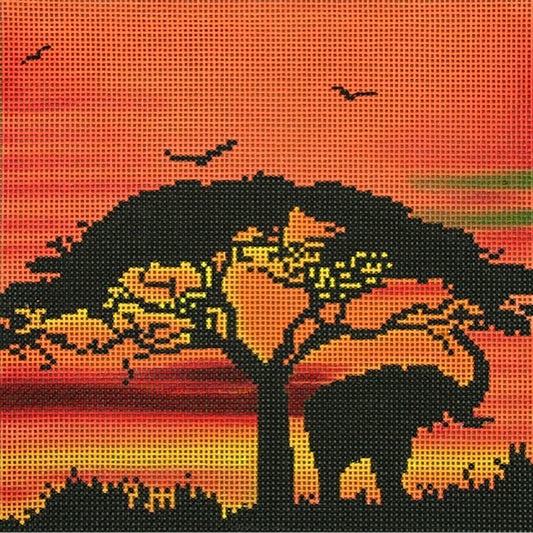 D8142 African Safari Sunset