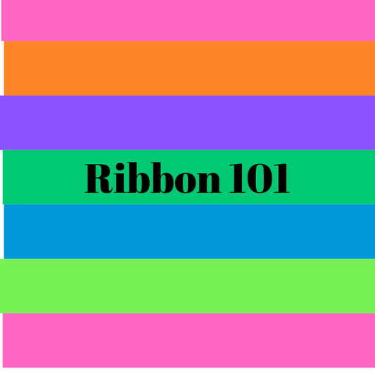 Ribbon 101 Recorded Class