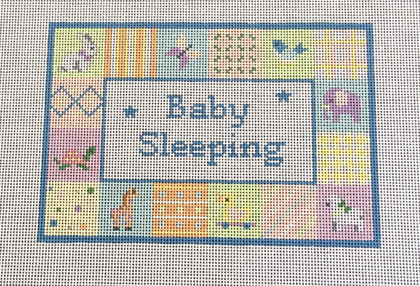 0873 Patches "Baby Sleeping" Sign
