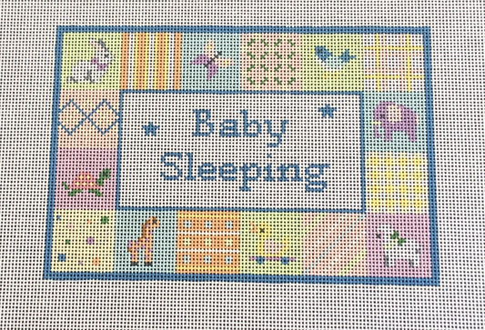 0873 Patches "Baby Sleeping" Sign