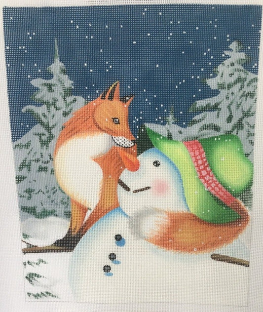 BT-010 Snowman and Fox Friend