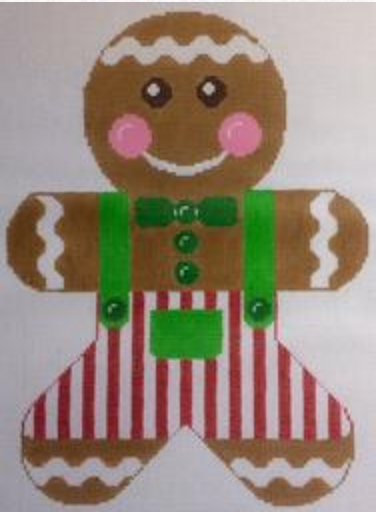 RD045 Giant Gingerbread Boy - Red and Green
