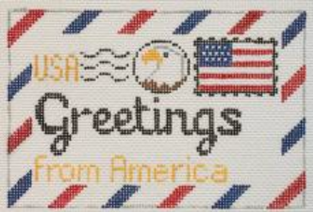 RD231 Greetings from America Mini Letter