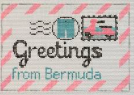 RD229 Greetings from Bermuda Mini Letter