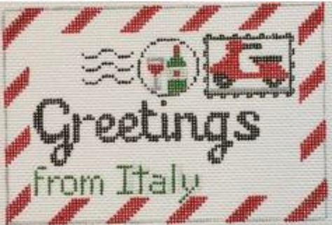 RD224 Greetings from Italy Mini Letter
