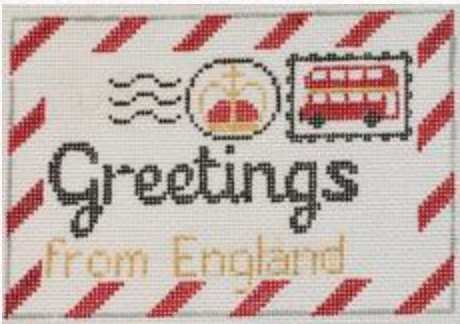 RD223 Greetings from England Mini Letter