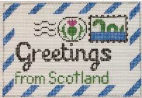 RD226 Greetings from Scotland Mini Letter