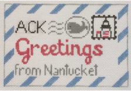 RD183 Greetings from Nantucket Mini Letter