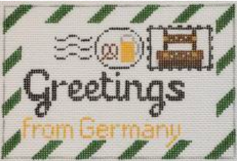 RD227 Greetings from Germany Mini Letter