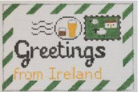 RD225 Greetings from Ireland Mini Letter