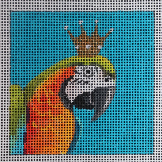 IN215 Parrot with Crown