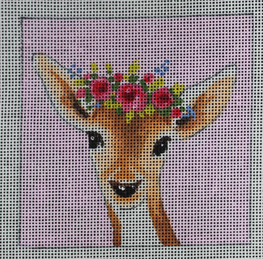 IN238 Deer with Floral Crown