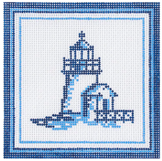 KB1654 Nautical Lighthouse Coaster - Blue
