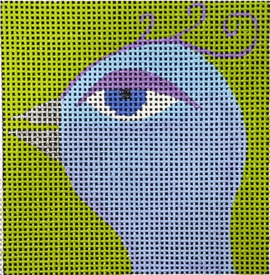 ZE635 Lavender Eyeshadow Bird Square