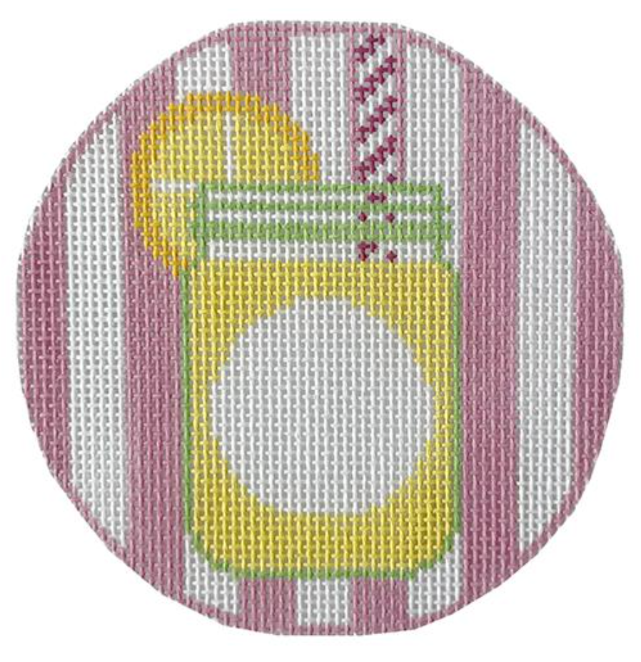 RD208 Lemonade Monogram Round