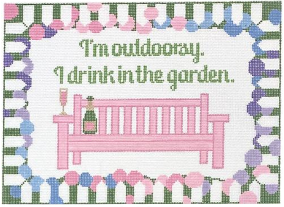 RD241 I'm Outdoorsy - I Drink in the Garden