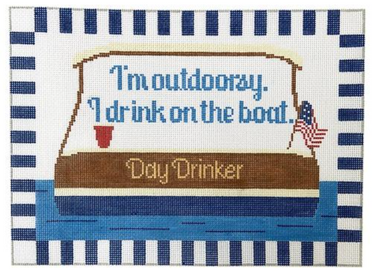 RD221 I'm Outdoorsy - I Drink on the Boat