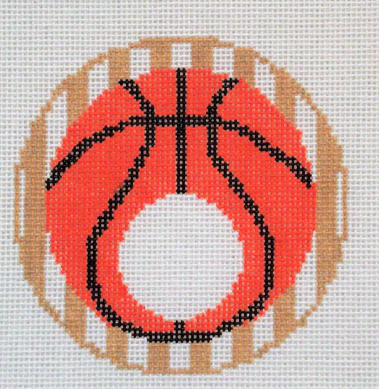 RD106 Basketball Monogram Round