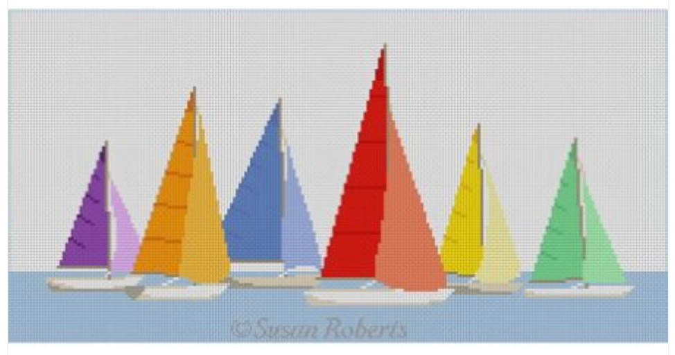 1183 Resting Sailboats