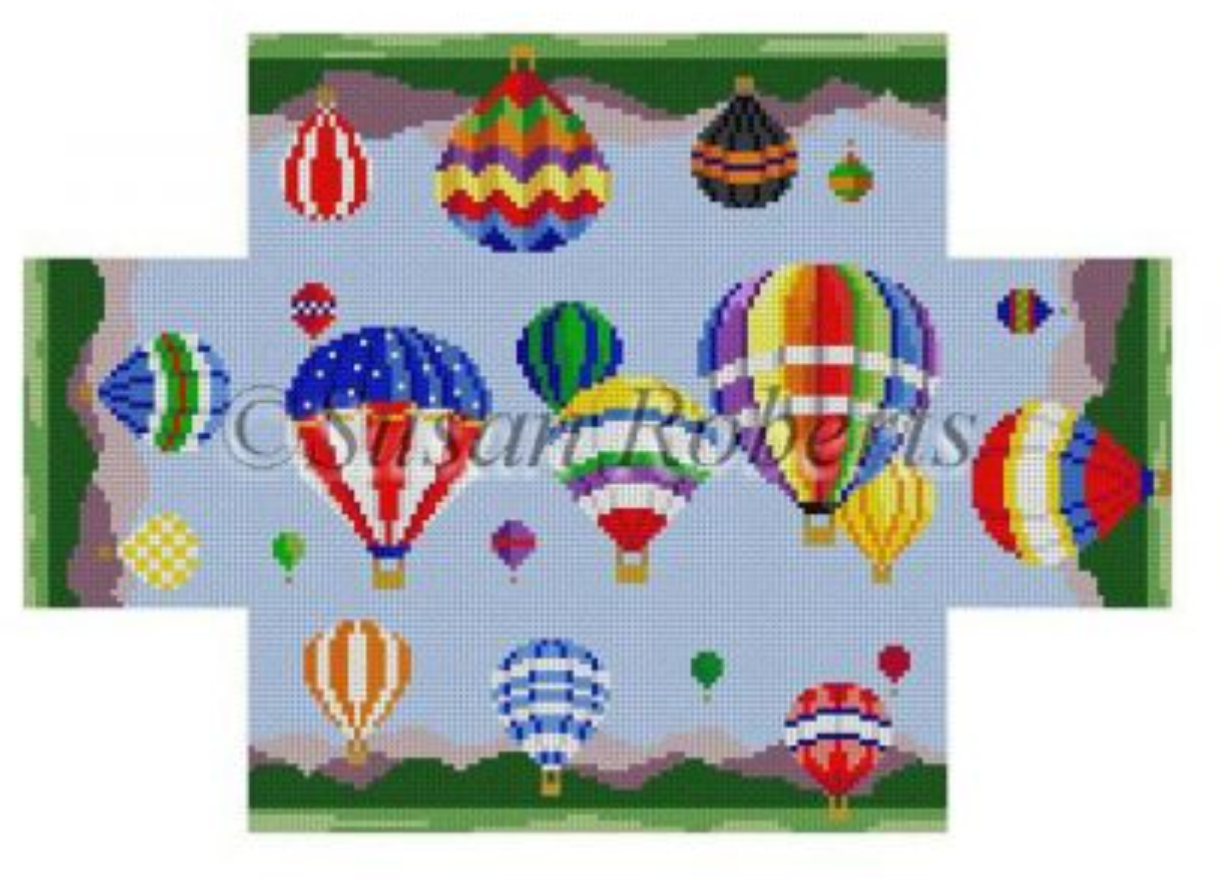 0392 Hot Air Balloons Brick Cover