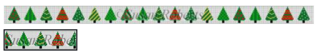3510 Christmas Trees Belt