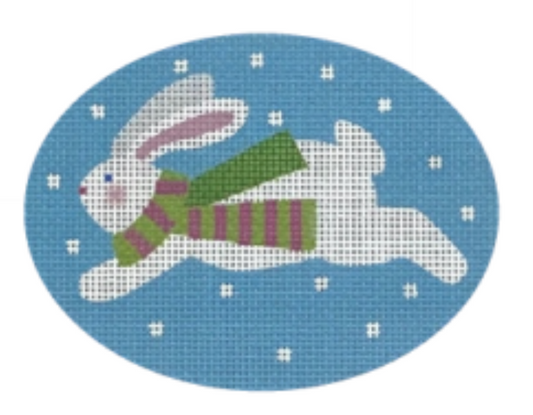 BN03 Jumping Bunny on Blue