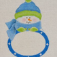 BB02 Snowbaby Plaque Ornament