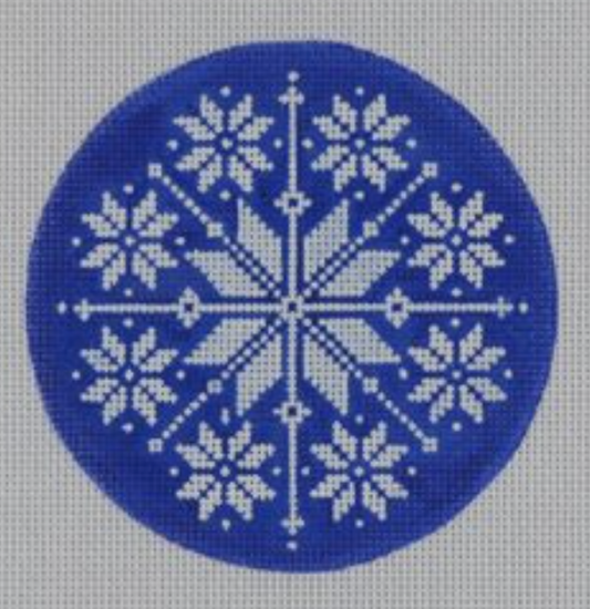 NOR03 Nordic Snowflake - Blue