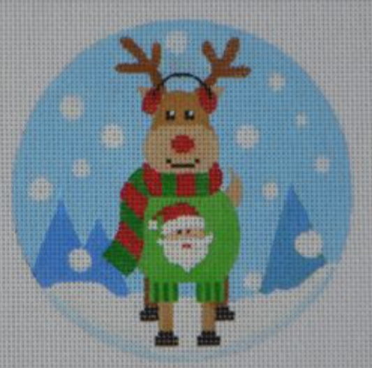 RN07 Santa Sweater Reindeer