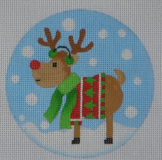 RN08 Tree Sweater Reindeer