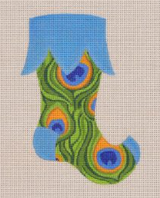 MS03 Wild Mini Stocking - Peacock