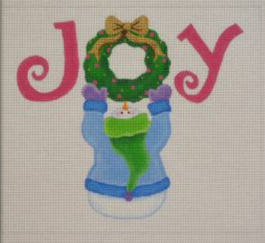 SN31 Joy Wreath Snowman