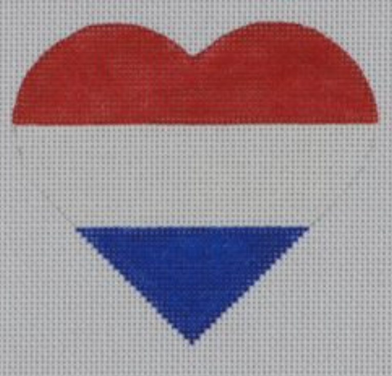 HT39 The Netherlands Flag Heart