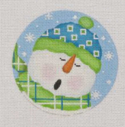 SN09 Caroling Snowman Ornament