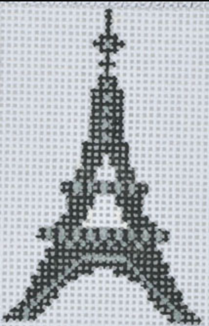 CH-408 Eiffel Tower Luggage Tag