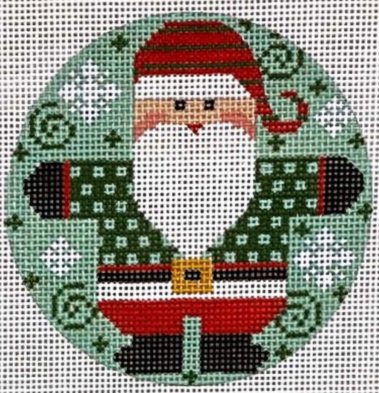 CH-633 Santa with Red and Green Checkered Coat