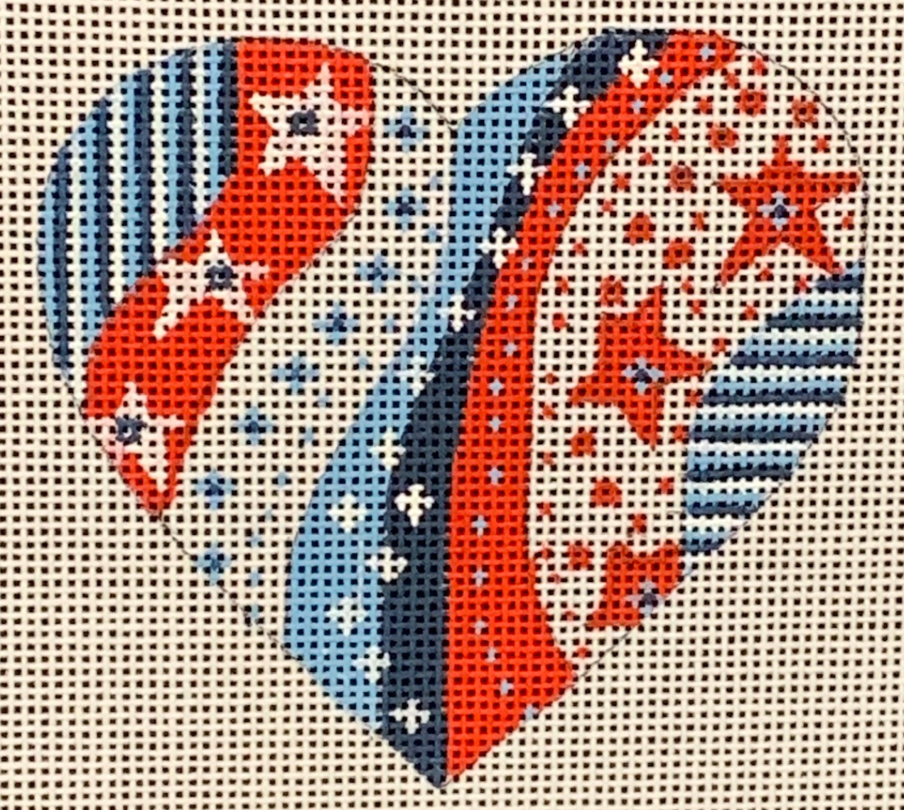 CH-333 Heart with Stars