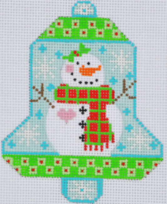 CH-389 Snowman with Scarf Bell