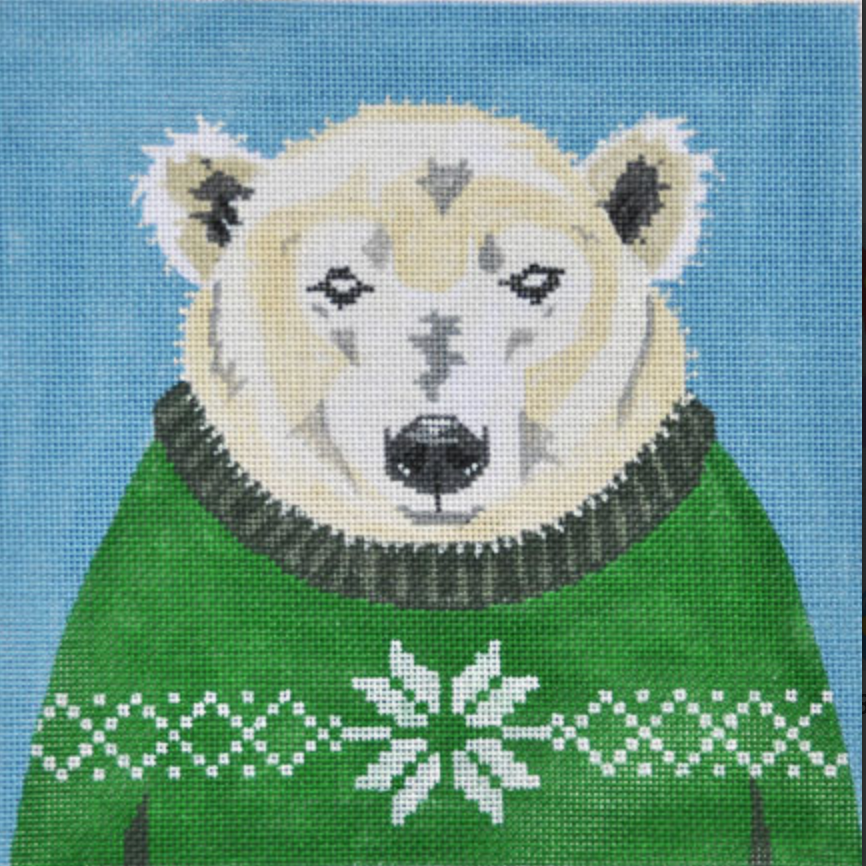 ZIA-98 Holiday Sweater Polar Bear