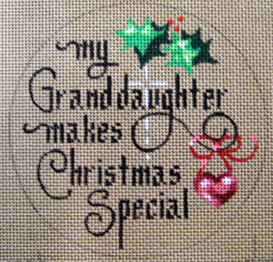 D-179 My Granddaughter Makes Christmas Special