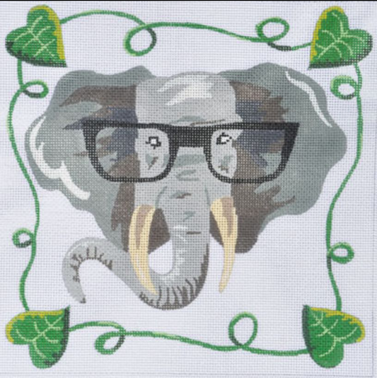 ZIA-60 Elephant with Glasses