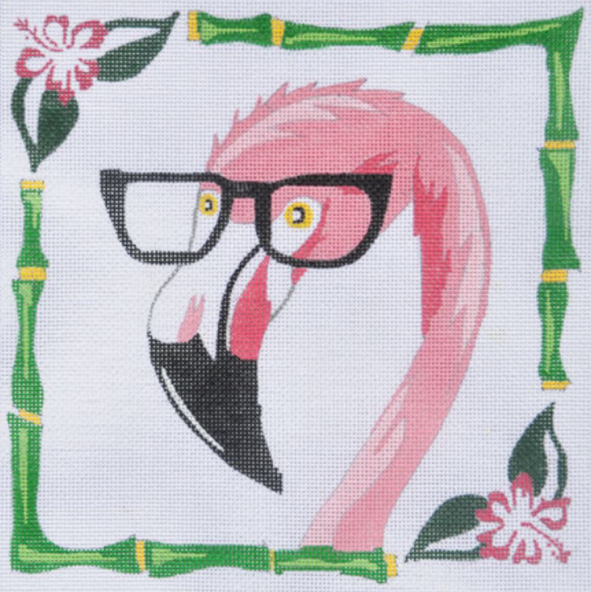 ZIA-59 Flamingo with Glasses