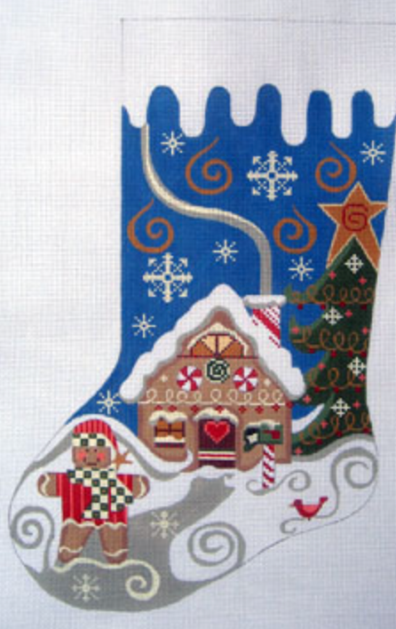 CH-53 Gingerbread House Stocking