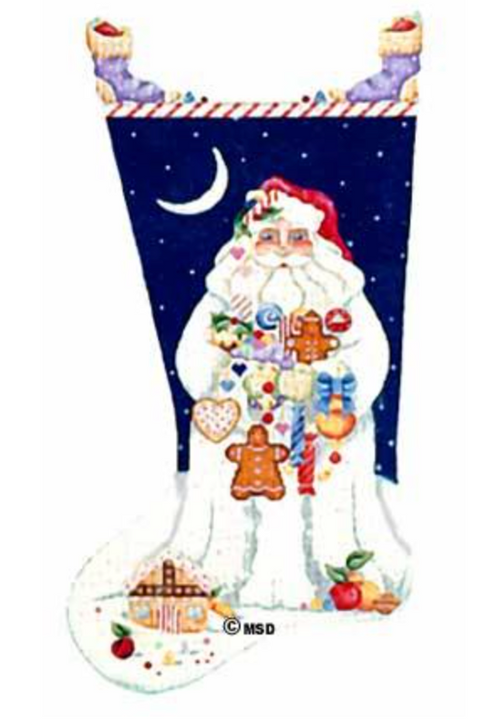 0205R Candy Santa Stocking