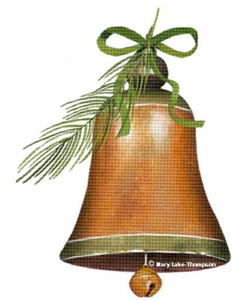 MLT360G Bell Ornament