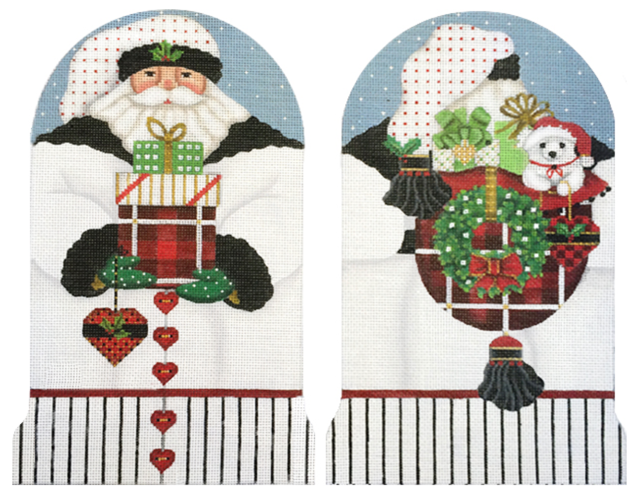 2112 Black and White Santa - Double-Sided