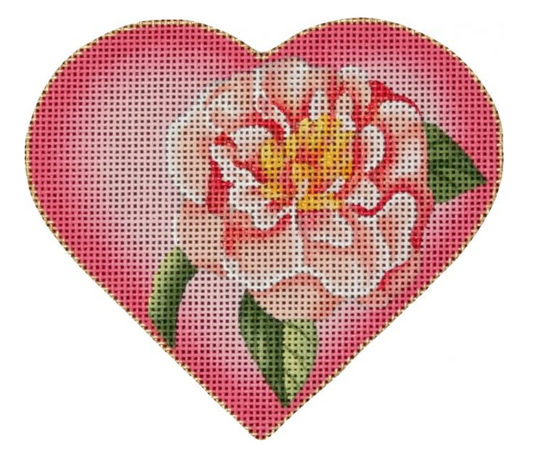 2222C Pale Pink Flower Heart