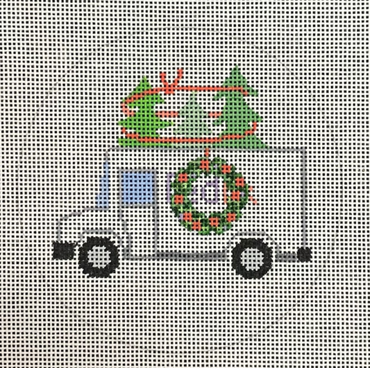 AL-071 Christmas FedEx Delivery Truck