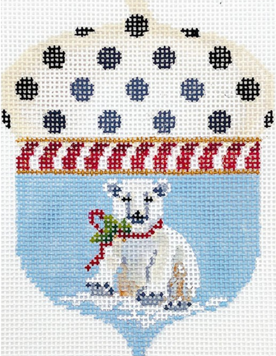 KCN1514 Winter Polar Bear Acorn